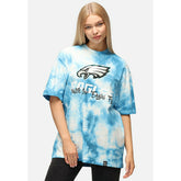 Philadelphia Eagles Tie-Dye Recovered Relaxed NFL T-Shirt - Taass US