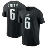 DeVonta Smith #6 Philadelphia Eagles Nike Player NFL T-Shirt Black - Taass outlet