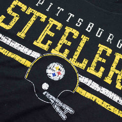 Pittsburgh Steelers Historic Distressed Nike NFL T-Shirt (WOMEN'S) - Taass sale