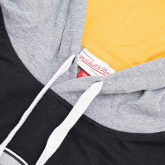 Pittsburgh Steelers Color Blocked Mitchell & Ness Lightweight NFL Hoodie - Taass discount