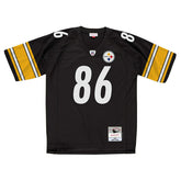 Hines Ward #86 Pittsburgh Steelers 2005 Mitchell & Ness Throwback NFL Jersey Black - Taass Online