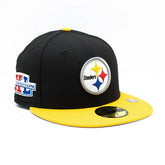 Pittsburgh Steelers Super Bowl XL New Era 59FIFTY Fitted NFL Cap - Taass on sale