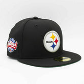 Pittsburgh Steelers 1986 Pro Bowl New Era 59FIFTY Fitted NFL Cap Black - Taass on sale