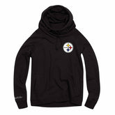 Pittsburgh Steelers Funnel Neck Pullover NFL Hoodie (WOMEN'S) - Taass Online