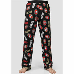 San Francisco 49ers Recovered NFL Lounge Pants Black - Taass outlet