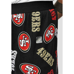 San Francisco 49ers Recovered NFL Lounge Pants Black - Taass outlet