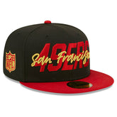 San Francisco 49ers 2022 NFL Draft On-Stage New Era 59FIFTY Fitted Cap - Taass sale