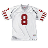 Steve Young #8 San Francisco 49ers Mitchell & Ness Throwback NFL Jersey White - Taass for sale