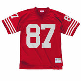 Dwight Clark #87 San Francisco 49ers Mitchell & Ness Throwback NFL Jersey Red - Taass US