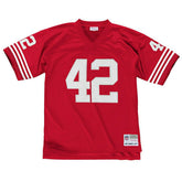 Ronnie Lott #42 San Francisco 49ers Mitchell & Ness Throwback NFL Jersey Red - Taass sale