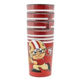San Francisco 49ers NFL TeenyMates Party Cup Set (4-Pack) - Taass discount