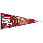 San Franciso 49ers Big Logo Premium Football NFL Pennant - Taass outlet