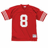 Steve Young #8 San Francisco 49ers Mitchell & Ness Throwback NFL Jersey Red - Taass US
