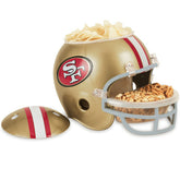 San Francisco 49ers Football NFL Snack Helmet - Taass on sale