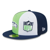 Seattle Seahawks On-Field 2023 NFL Sideline New Era 59FIFTY Fitted Cap - Taass US