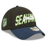 Seattle Seahawks Official 2022 NFL Draft New Era 39THIRTY Flex Cap - Taass US