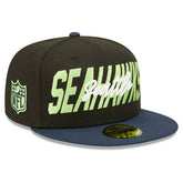 Seattle Seahawks 2022 NFL Draft On-Stage New Era 59FIFTY Fitted Cap - Taass on sale