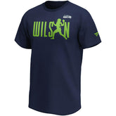 Russell Wilson Seattle Seahawks Checkdown Fanatics NFL T-Shirt - Taass sale
