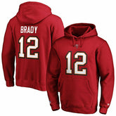Tom Brady #12 Tampa Bay Buccaneers Fanatics Player NFL Hoodie - Taass for sale