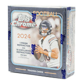 2024 Topps Chrome Football Mega Box - Taass sale