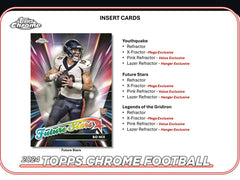 2024 Topps Chrome Football Mega Box - Taass sale