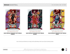 2021/22 Panini Mosaic Basketball NBA Fast Break Pack - Taass US