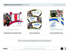 2021/22 Panini Immaculate Basketball NBA Hobby Box - Taass outlet