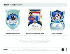 2021/22 Panini Crown Royale Basketball Hobby Box NBA - Taass for sale