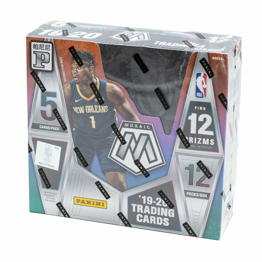 2019/20 Panini Mosaic Tmall Edition Basketball Hobby Box NBA - Taass sale