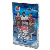 2021/22 Topps Stadium Club Chrome Bundesliga Soccer Hobby Box - Taass outlet