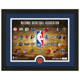 Highland Mint NBA Logos & Team-Used Basketball Frame - Taass Online