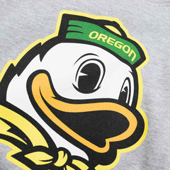 Oregon Ducks Primary Logo NCAA Hoodie Grey - Taass US