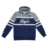 Georgetown Hoyas Head Coach Mitchell & Ness NCAA College Vault Hoodie - Taass Online