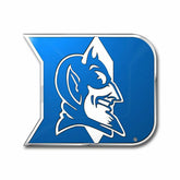 Duke Blue Devils Aluminium Color NCAA Team Emblem - Taass on sale