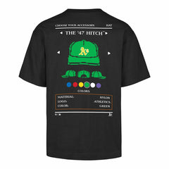 Athletics 8-Bit Hero Foundation MLB T-Shirt Black - Taass on sale