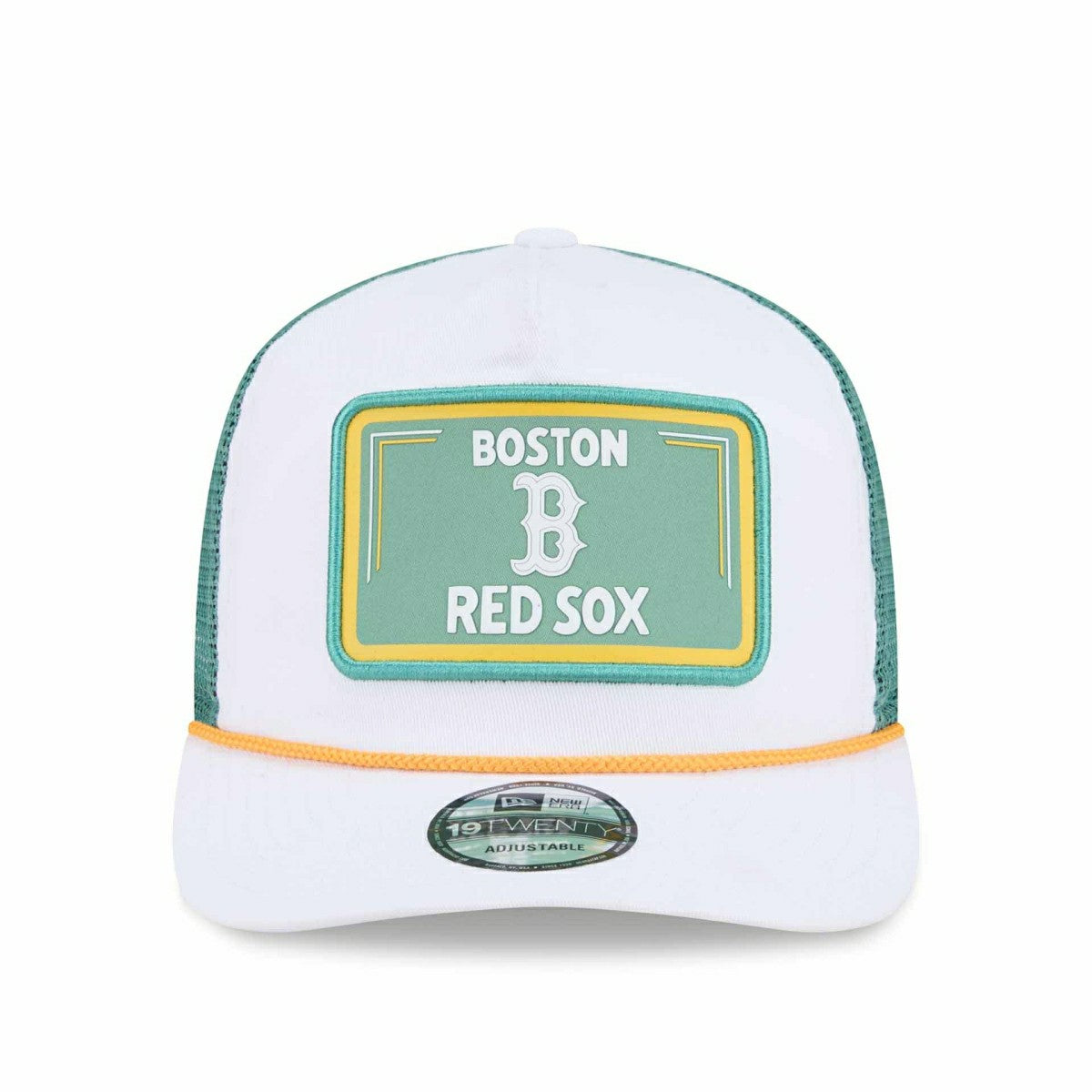 Boston Red Sox 2026 MLB City Connect 19TWENTY Fan Pack Adjustable Trucker Cap White - Taass Online