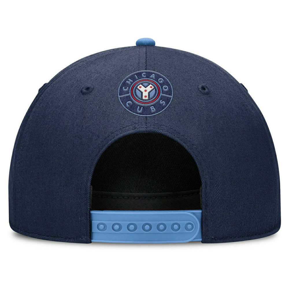 Chicago Cubs City Connect Rise Adjustable MLB Cap Navy - Taass outlet