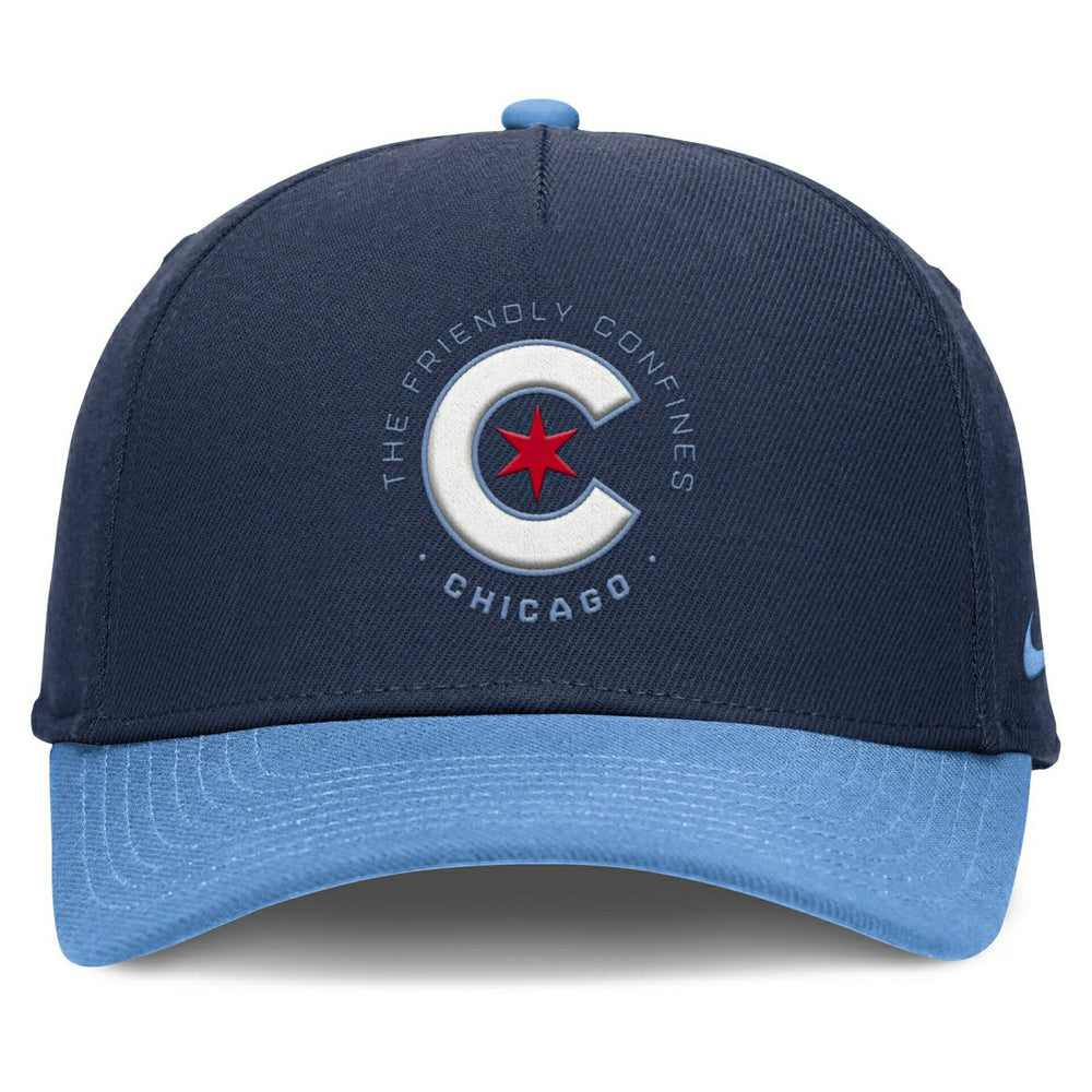 Chicago Cubs City Connect Rise Adjustable MLB Cap Navy - Taass outlet