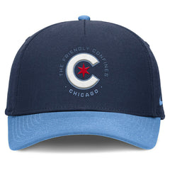 Chicago Cubs City Connect Rise Adjustable MLB Cap Navy - Taass outlet