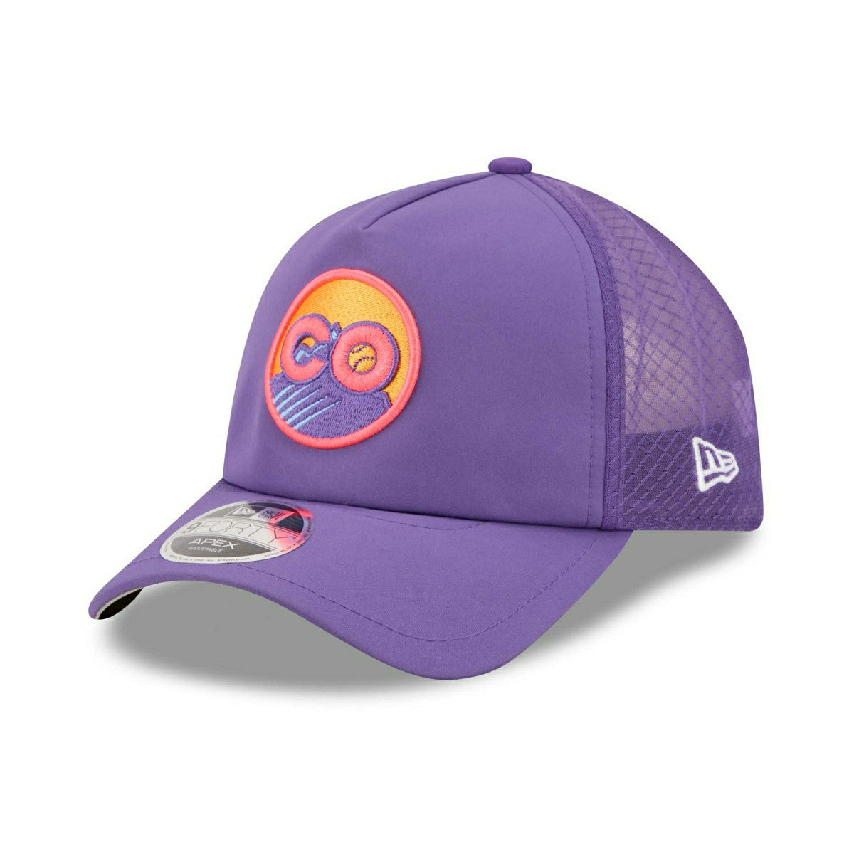 Colorado Rockies 2026 MLB City Connect 9FORTY APEX Trucker Cap Purple - Taass sale