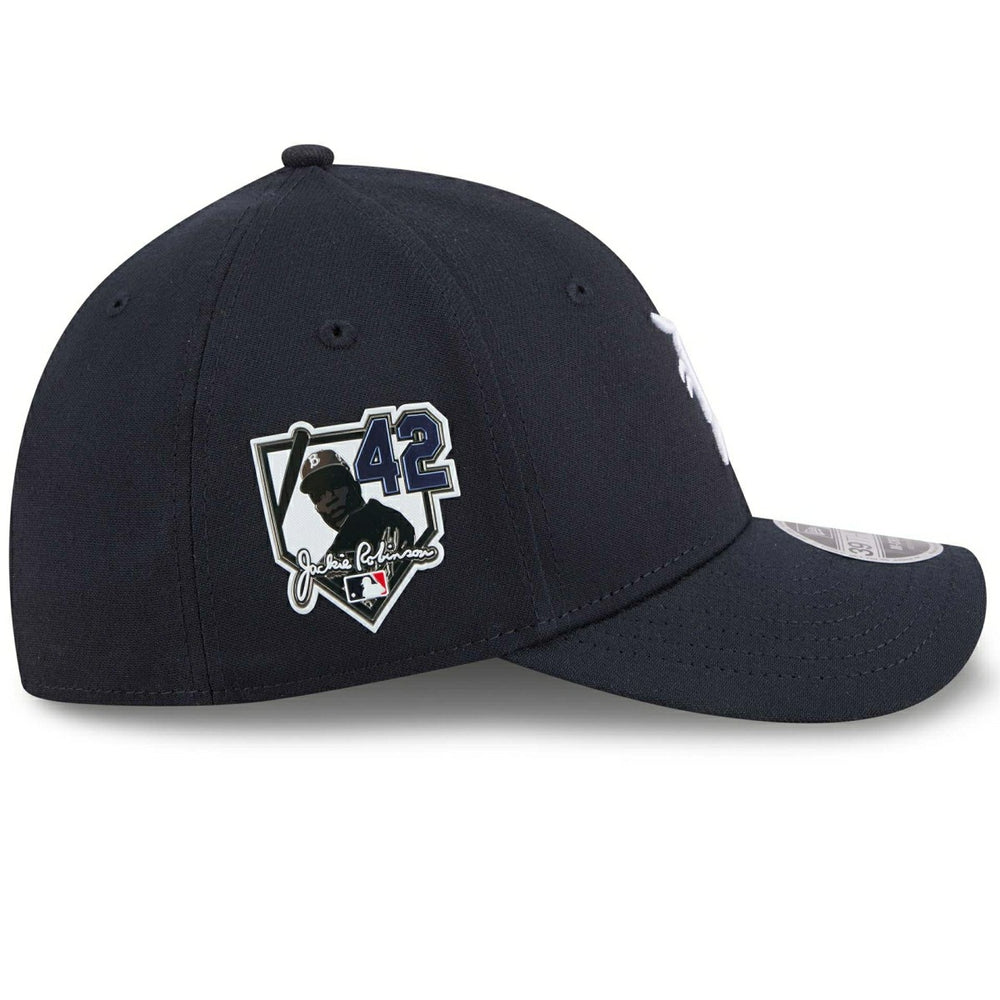 Detroit Tigers 2026 Jackie Robinson Day 39THIRTY M-Crown Flex Cap Navy - Taass for sale