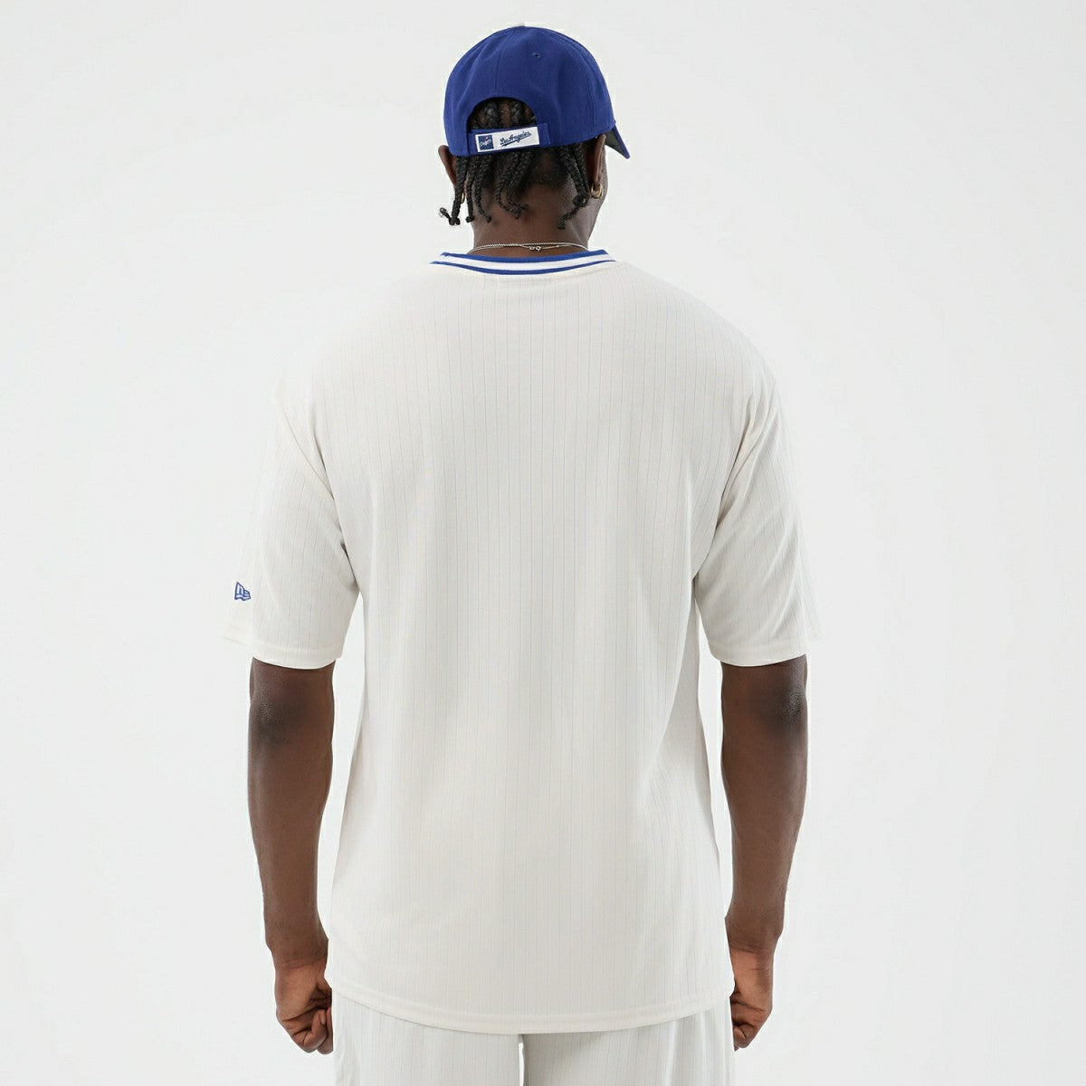 Los Angeles Dodgers Team Arch Oversized MLB T-Shirt White - Taass US