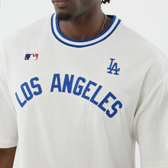 Los Angeles Dodgers Team Arch Oversized MLB T-Shirt White - Taass US