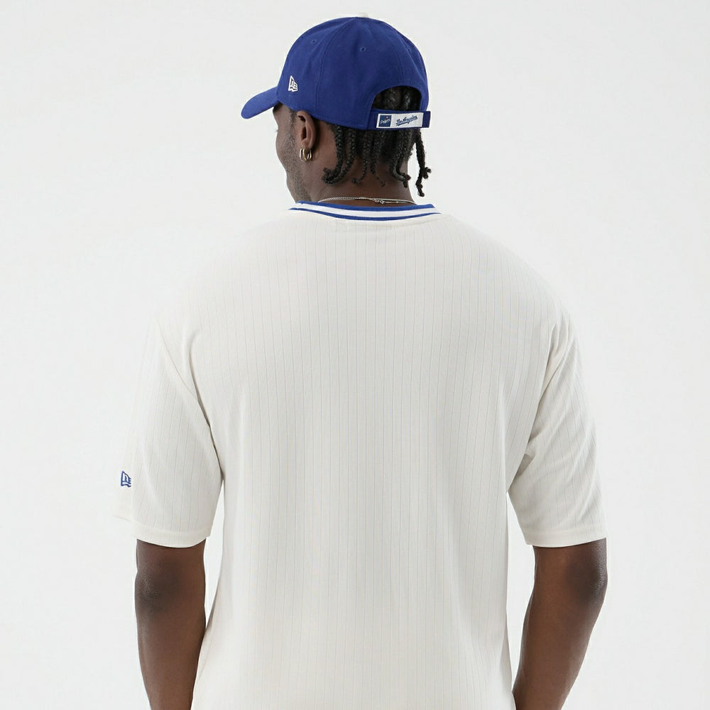 Los Angeles Dodgers Team Arch Oversized MLB T-Shirt White - Taass US