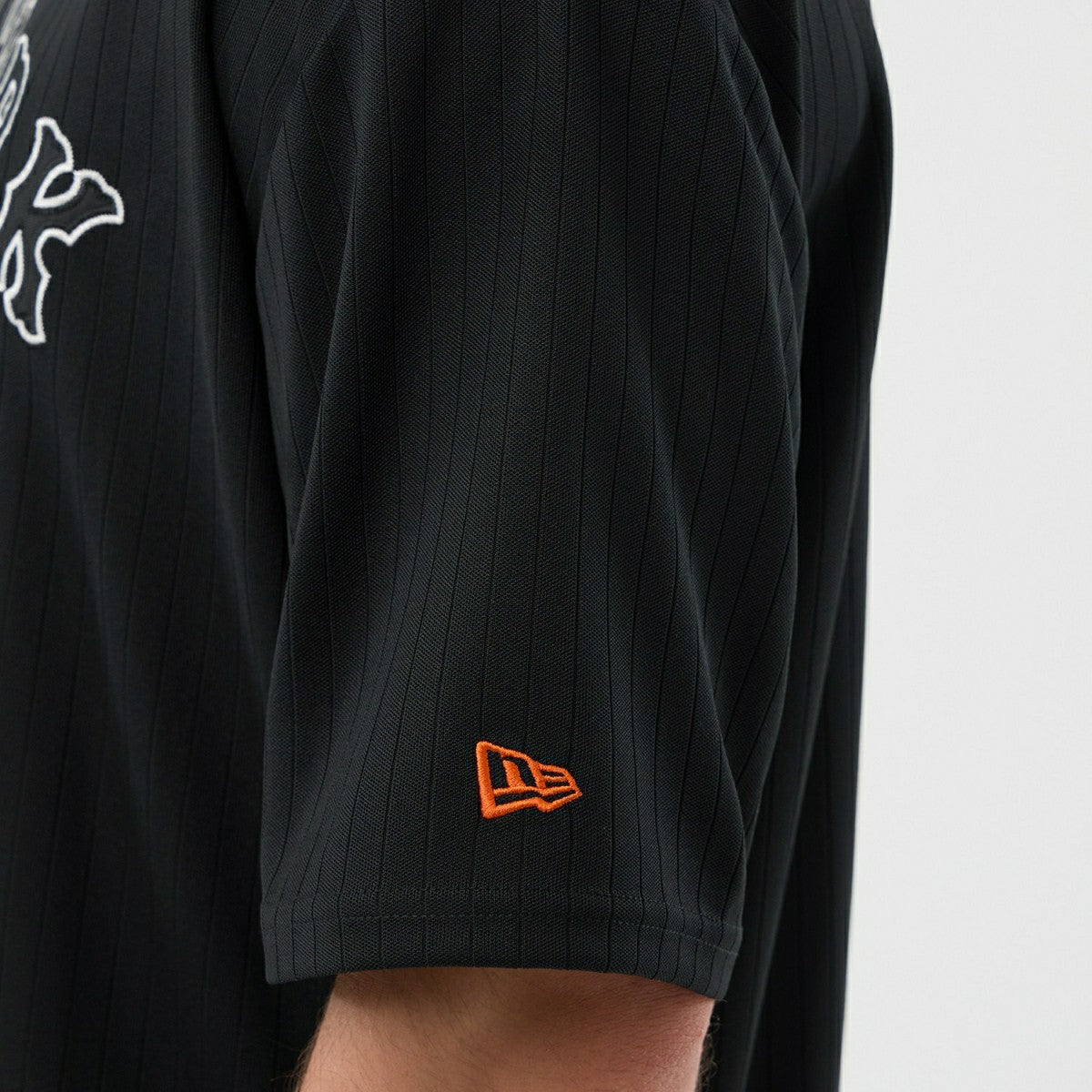New York Mets Team Arch Oversized MLB T-Shirt Black - Taass Online