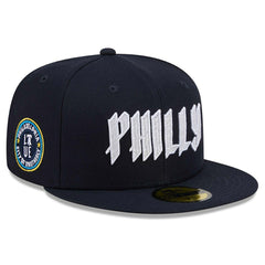 Philadelphia Phillies MLB City Connect Fan Pack 59FIFTY Fitted Cap Navy - Taass discount