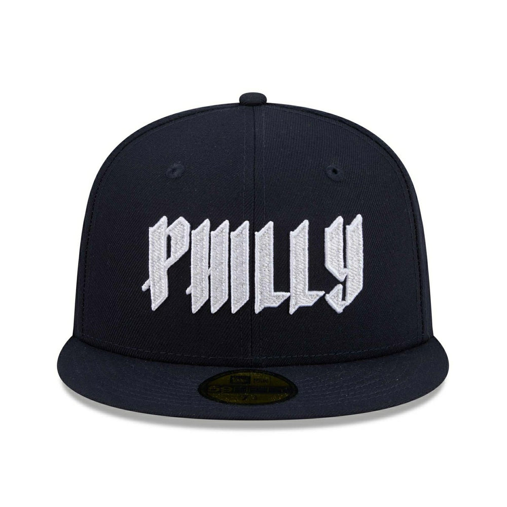 Philadelphia Phillies MLB City Connect Fan Pack 59FIFTY Fitted Cap Navy - Taass discount