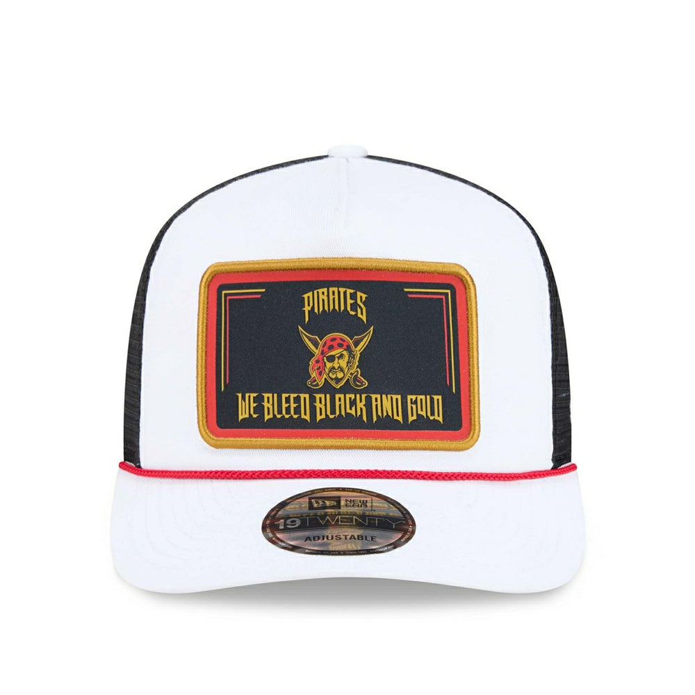 Pittsburgh Pirates 2026 MLB City Connect 19TWENTY Fan Pack Adjustable Trucker Cap White - Taass US