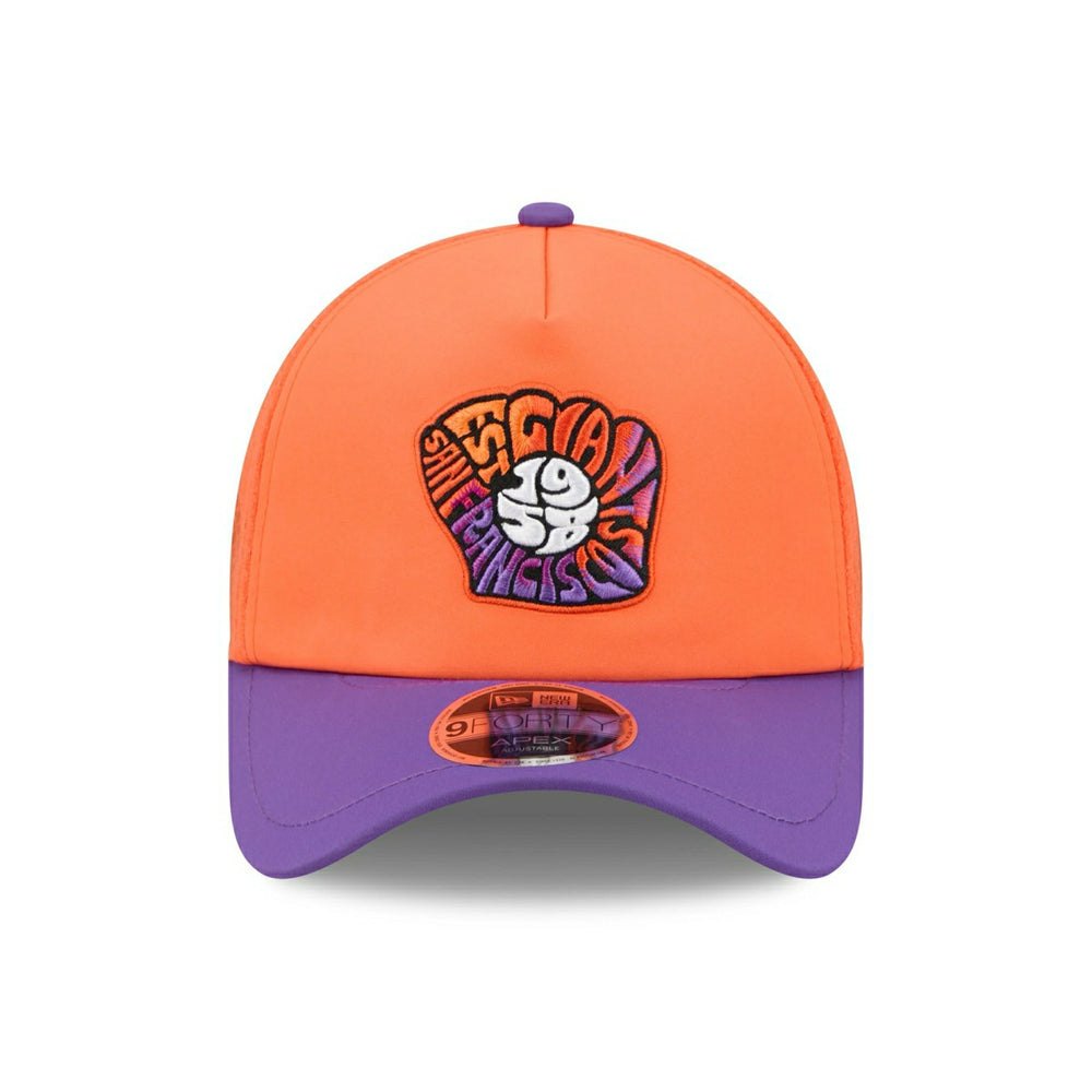 San Francisco Giants 2026 MLB City Connect 9FORTY APEX Trucker Cap Orange - Taass sale