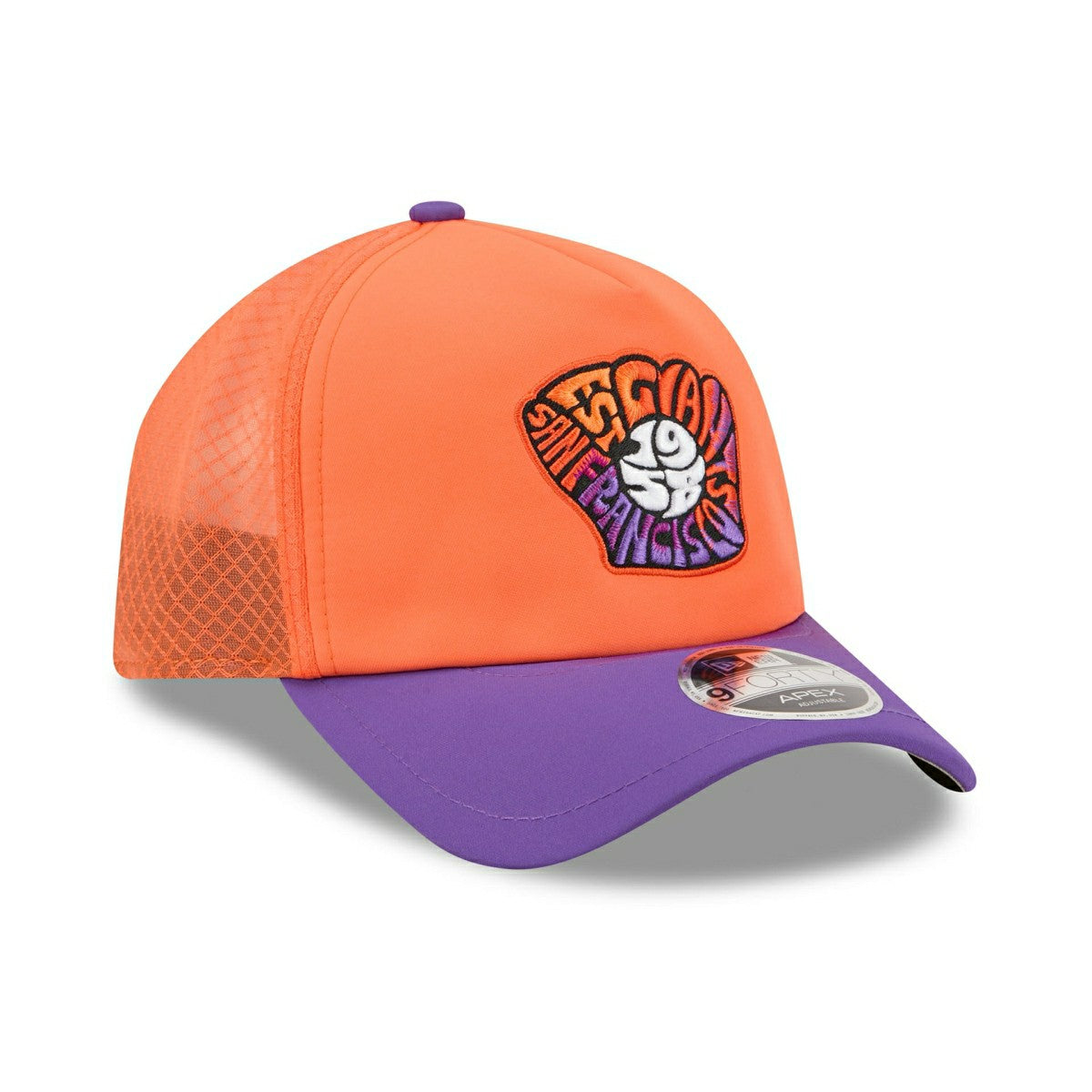 San Francisco Giants 2026 MLB City Connect 9FORTY APEX Trucker Cap Orange - Taass sale